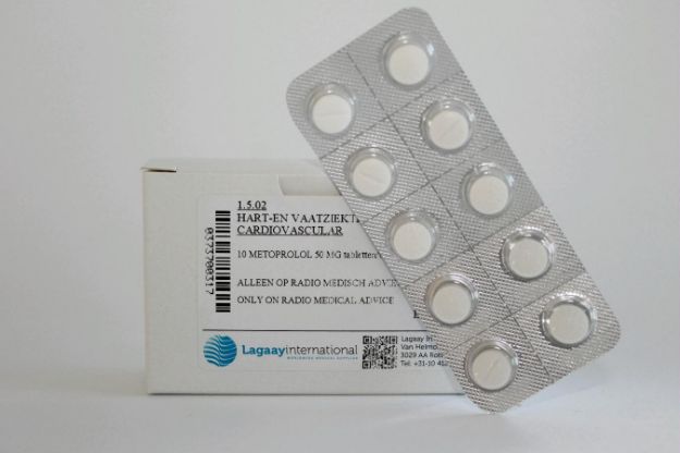 Metoprolol 50mg - 10 tablets